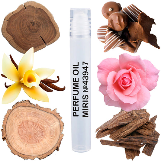MIRIS Perfume Oil No. 43947 | Inspired | Unisex For Women and Men | Roll-On Alcohol Free | 0.34 Fl Oz
