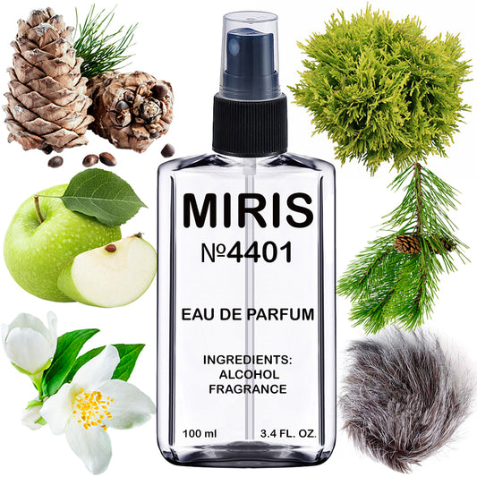 MIRIS No. 4401, Inspired by Style In Play, Long-Lasting Men Eau de Parfum, Spray 3.4 Fl Oz / 100 ml