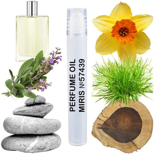 MIRIS No. 57439, Inspired by H24, Long-Lasting Perfume Oil for Men Roll-On, Rollerball 0.34 Fl Oz / 10 ml