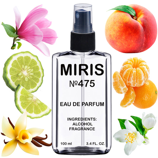 MIRIS No. 475, Inspired by Allure, Long-Lasting Women Eau de Parfum, Spray 3.4 Fl Oz / 100 ml