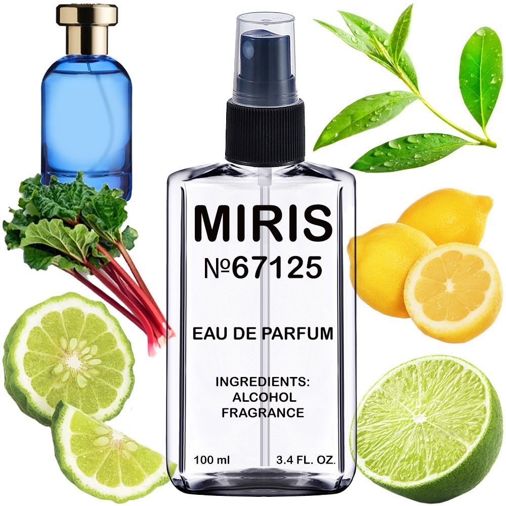 MIRIS No.67125 | Impression of Oltremare | Unisex For Women and Men Eau de Parfum | 3.4 Fl Oz / 100 ml