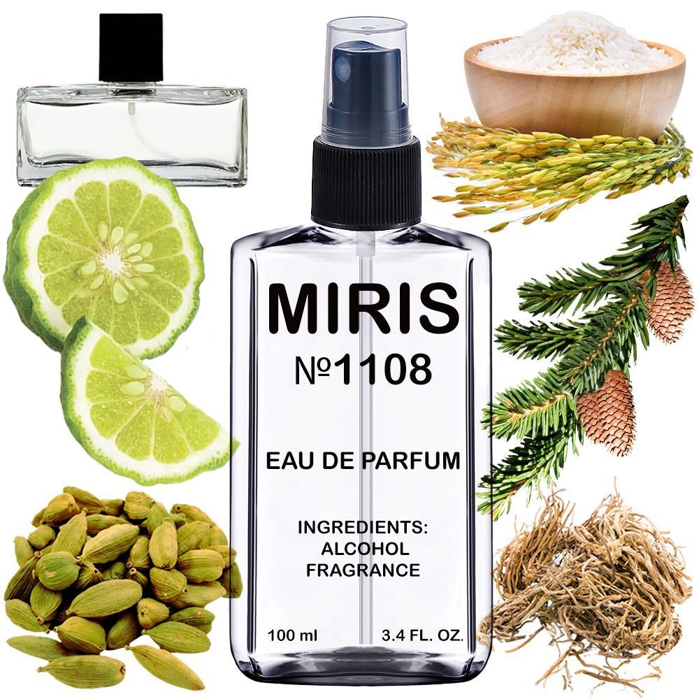 MIRIS No.1108 | Impression of Homme | Men Eau de Parfum | 3.4 Fl Oz / 100 ml