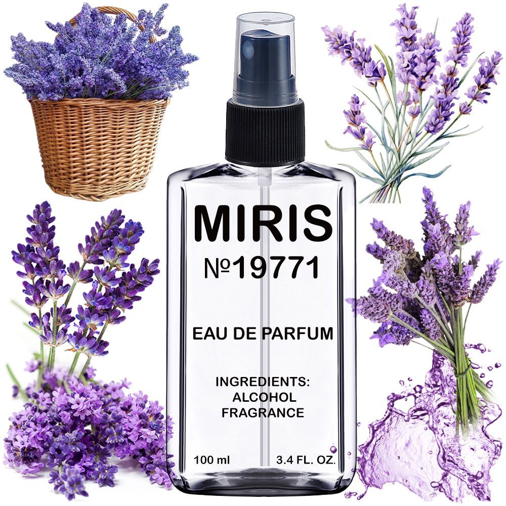 MIRIS No.19771 Lavender Breeze Unisex For Women and Men Eau de Parfum | 3.4 Fl Oz / 100 ml