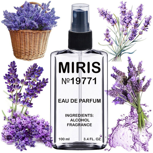 MIRIS No. 19771 Lavender Breeze, Long-Lasting Unisex Eau de Parfum for Women & Men, Spray 3.4 Fl Oz / 100 ml