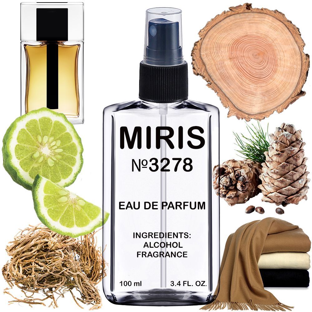 MIRIS No.3278 | Impression of Di. Homme 2020 | Men Eau de Parfum | 3.4 Fl Oz / 100 ml