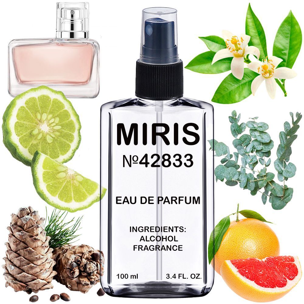 MIRIS No. 42833, Inspired by Cal Kl Women, Long-Lasting Eau de Parfum for Women, Spray 3.4 Fl Oz / 100 ml
