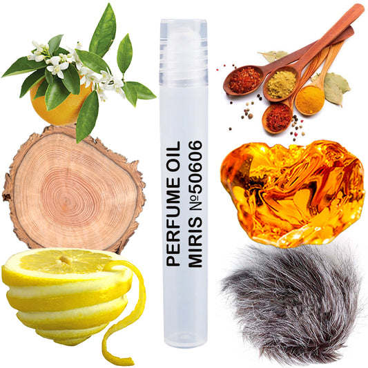 MIRIS Perfume Oil No. 50606 | Inspired | Unisex For Women and Men Roll-On Alcohol Free | 0.34 Fl Oz