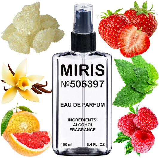 MIRIS No. 506397, Inspired by Sexy Graffiti, Long-Lasting Women Eau de Parfum, Spray 3.4 Fl Oz / 100 ml