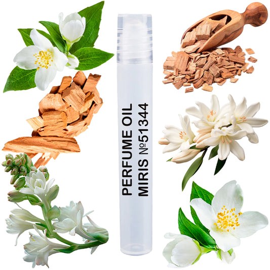 MIRIS Perfume Oil No. 51344 | Inspired | Unisex For Women and Men Roll-On Alcohol Free | 0.34 Fl Oz