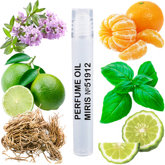 MIRIS Perfume Oil No. 51912 | Inspired | Unisex For Women and Men Roll-On Alcohol Free | 0.34 Fl Oz
