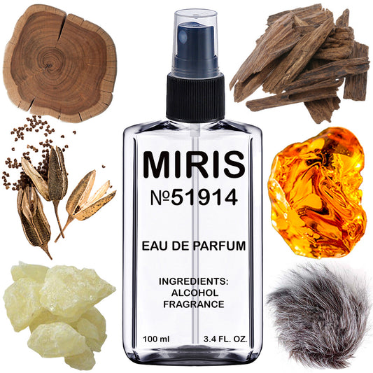 MIRIS No. 51914 | Inspired | Unisex For Women and Men Eau de Parfum | 3.4 Fl Oz