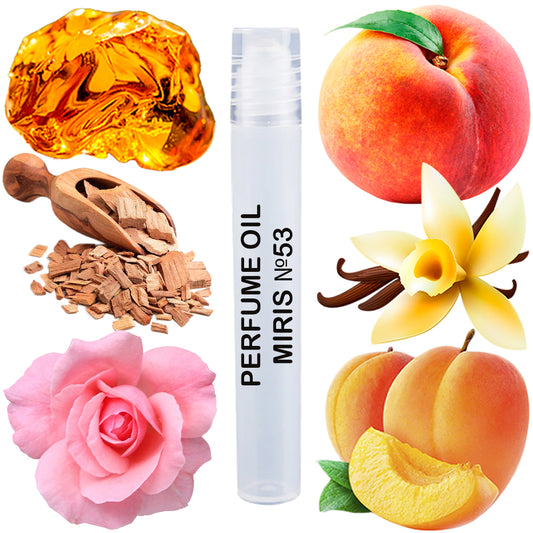 MIRIS Perfume Oil No. 53 | Inspired | Women | Roll-On Alcohol Free | 0.34 Fl Oz