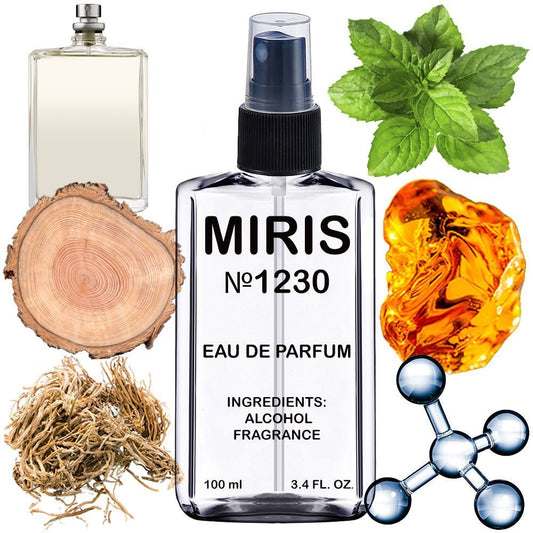 MIRIS No. 1230, Inspired by Molecu 01, Long-Lasting Eau de Parfum for Women, Spray 3.4 Fl Oz / 100 ml