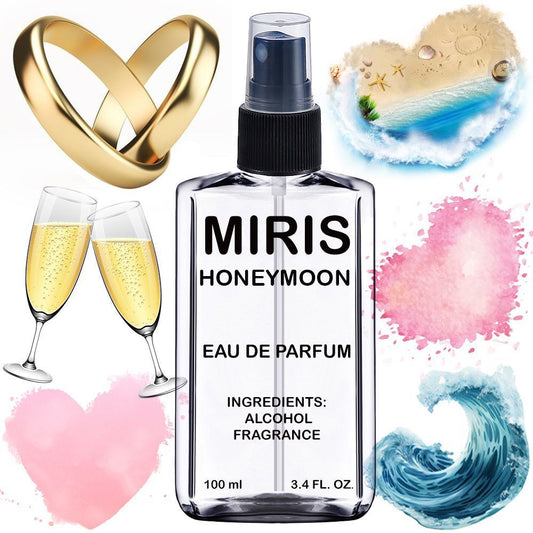 MIRIS Honeymoon Unisex For Women and Men Eau de Parfum | 3.4 Fl Oz / 100 ml