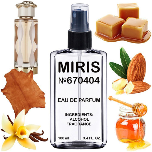 MIRIS No. 670404, Inspired by Teriaq, Long-Lasting Unisex Eau de Parfum for Women & Men, Spray 3.4 Fl Oz / 100 ml