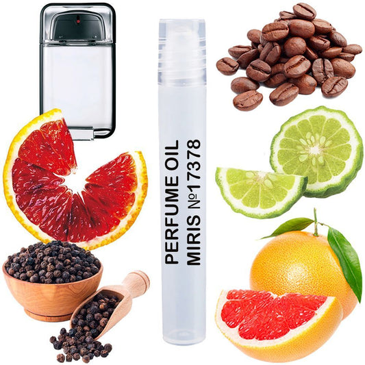 MIRIS No. 17378, Inspired by Play, Long-Lasting Perfume Oil for Men Roll-On, Rollerball 0.34 Fl Oz / 10 ml