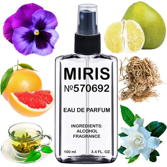MIRIS No. 570692 | Inspired | Unisex For Women and Men Eau de Parfum | 3.4 Fl Oz