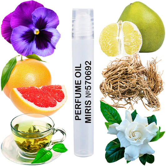 MIRIS Perfume Oil No. 570692 | Inspired | Unisex For Women and Men Roll-On Alcohol Free | 0.34 Fl Oz