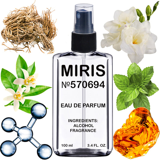 MIRIS No. 570694 | Inspired | Unisex For Women and Men Eau de Parfum | 3.4 Fl Oz