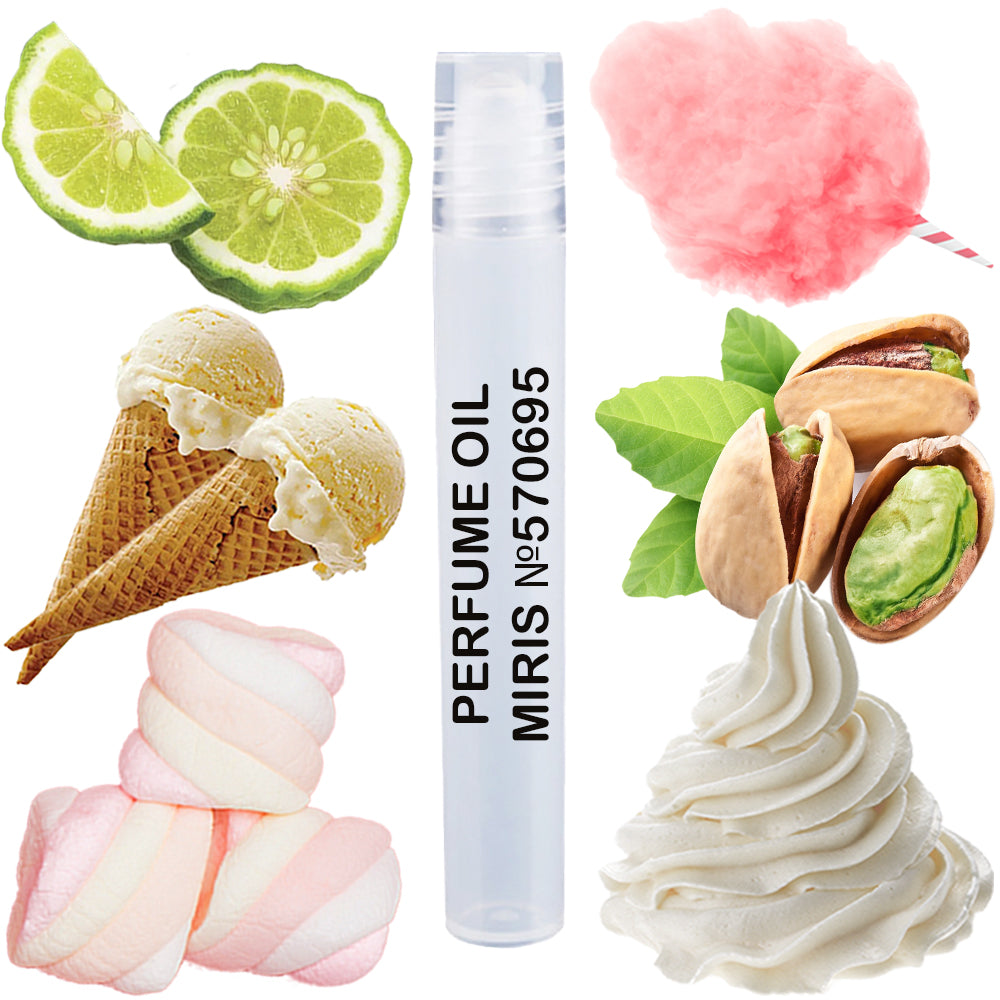 MIRIS Perfume Oil No. 570695 | Inspired | 33 | Unisex For Women and Men Roll-On Alcohol Free | 0.34 Fl Oz