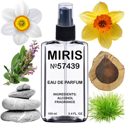 MIRIS No. 57439, Inspired by H24, Long-Lasting Men Eau de Parfum, Spray 3.4 Fl Oz / 100 ml