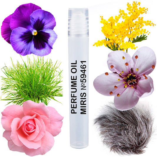 MIRIS Perfume Oil No. 59461 | Inspired | Unisex For Women and Men Roll-On Alcohol Free | 0.34 Fl Oz