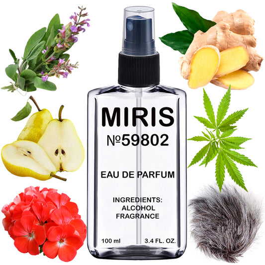 MIRIS No. 59802 | Inspired | Men Eau de Parfum | 3.4 Fl Oz
