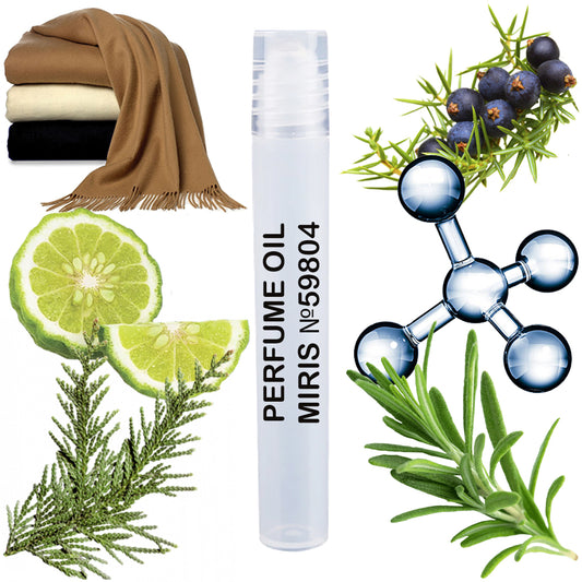 MIRIS Perfume Oil No. 59804 | Inspired | Unisex For Women and Men Roll-On Alcohol Free | 0.34 Fl Oz
