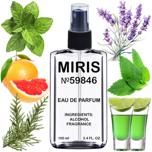 MIRIS No. 59846 | Inspired | Men Eau de Parfum | 3.4 Fl Oz