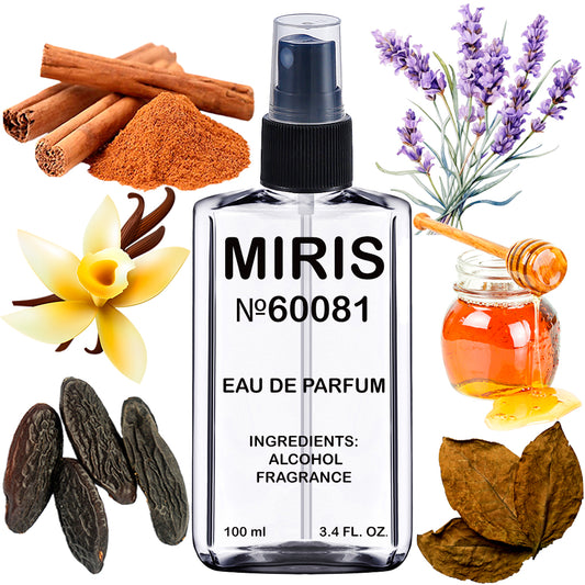 MIRIS No. 60081 | Inspired | Unisex For Women and Men Eau de Parfum | 3.4 Fl Oz