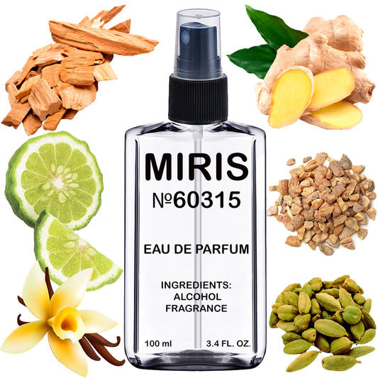 MIRIS No. 60315 | Inspired | Unisex For Women and Men Eau de Parfum | 3.4 Fl Oz
