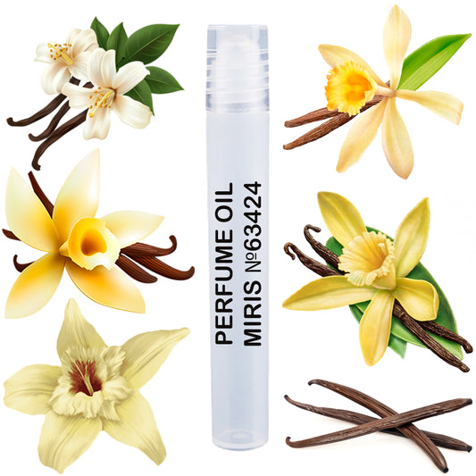 MIRIS Perfume Oil No. 63424 | Inspired | Unisex For Women and Men Roll-On Alcohol Free | 0.34 Fl Oz