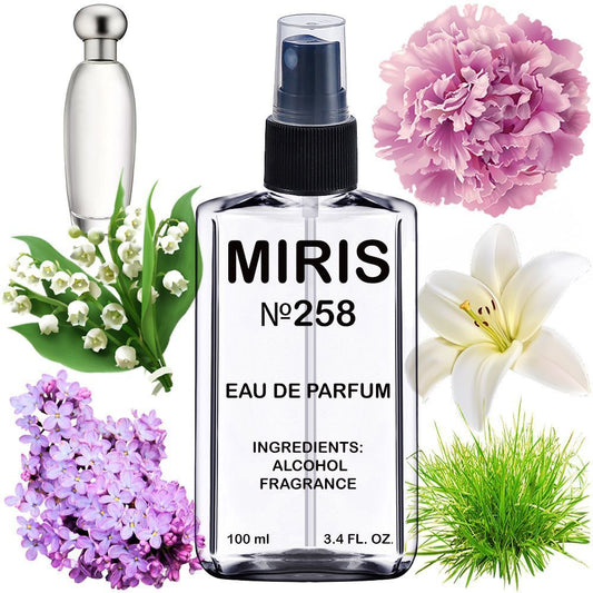MIRIS No. 258, Inspired by Pleasures, Long-Lasting Eau de Parfum for Women, Spray 3.4 Fl Oz / 100 ml