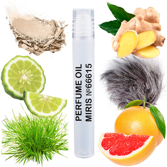MIRIS Perfume Oil No. 66615 | Inspired | Unisex For Women and Men Roll-On Alcohol Free | 0.34 Fl Oz