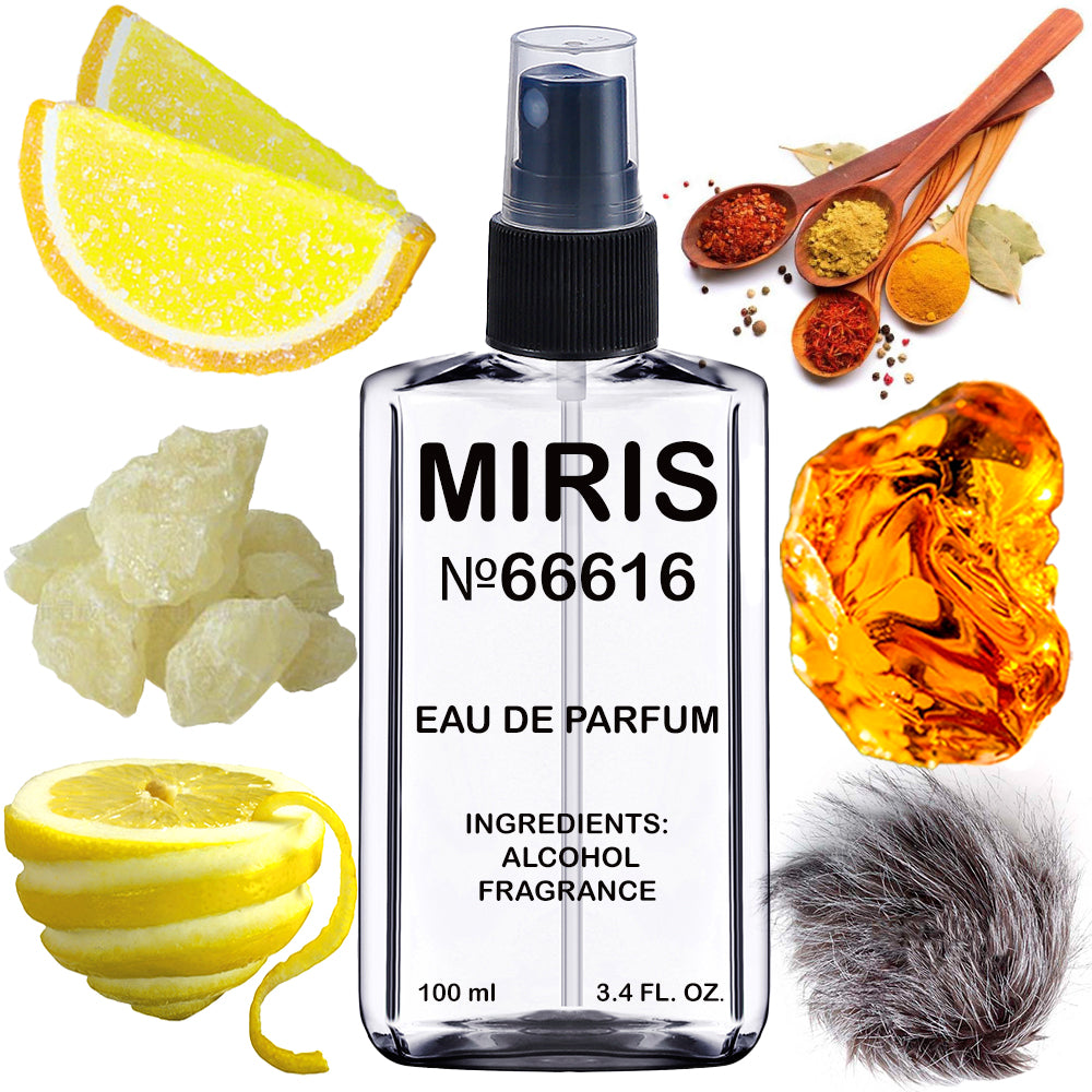 MIRIS No. 66616 | Inspired | Unisex For Women and Men Eau de Parfum | 3.4 Fl Oz