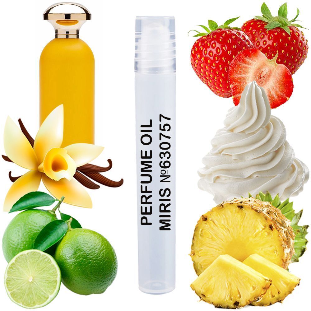 MIRIS No. 630757, Inspired by Dirty Pineapple, Long-Lasting Unisex Perfume Oil for Women & Men Roll-On, Rollerball 0.34 Fl Oz / 10 ml