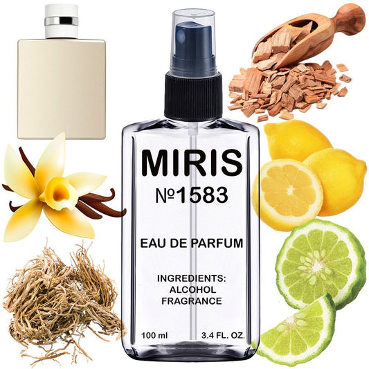 MIRIS No.1583 | Impression of Allure Homme Edition Blanche | Men Eau de Parfum | 3.4 Fl Oz / 100 ml