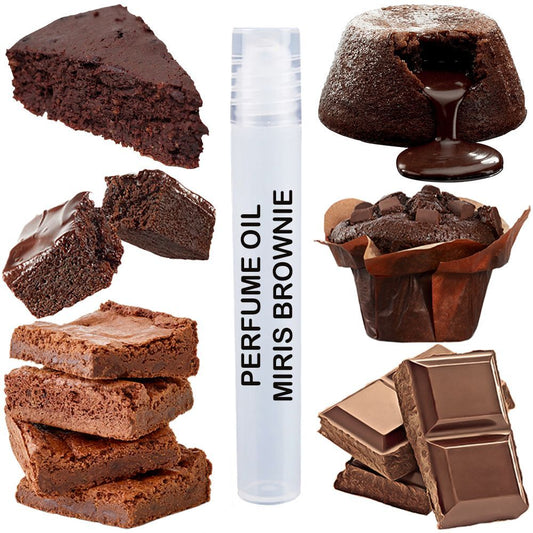 MIRIS Brownie, Long-Lasting Unisex Perfume Oil for Women & Men Roll-On, Rollerball 0.34 Fl Oz / 10 ml