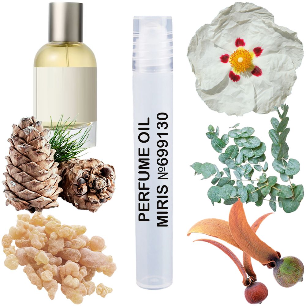 MIRIS No. 699130, Inspired by Eucalyptus 20, Long-Lasting Unisex Perfume Oil for Women & Men Roll-On, Rollerball 0.34 Fl Oz / 10 ml