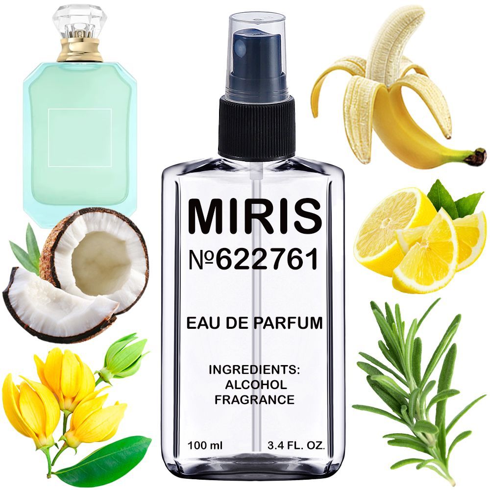 MIRIS No. 622761, Inspired by Maldives in a Bottle Ylang Coco 20, Long-Lasting Eau de Parfum for Women, Spray 3.4 Fl Oz / 100 ml