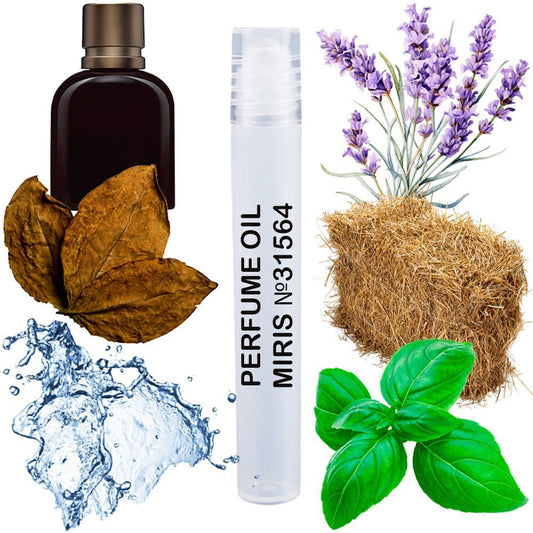 MIRIS No. 31564, Inspired by Dg Intenso, Long-Lasting Perfume Oil for Men Roll-On, Rollerball 0.34 Fl Oz / 10 ml