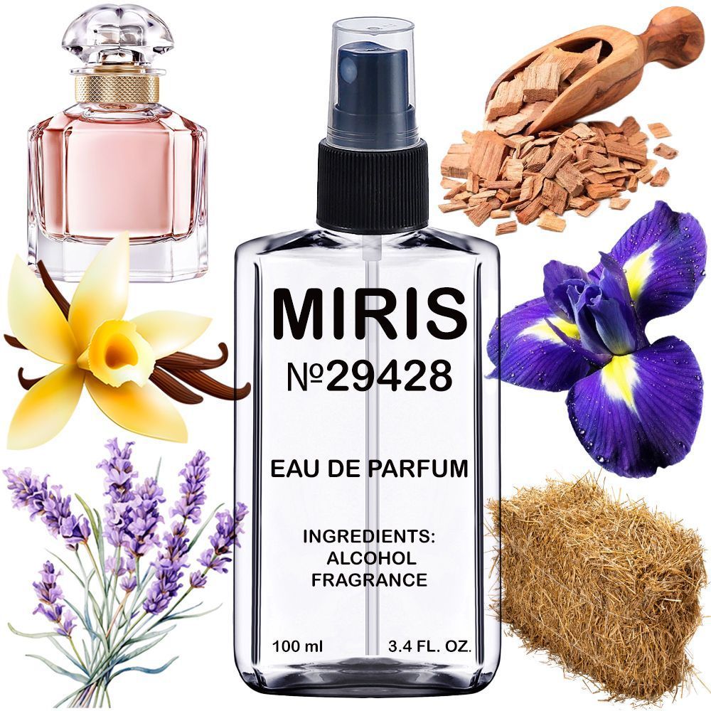 MIRIS No. 29428, Inspired by Mon, Long-Lasting Eau de Parfum for Women, Spray 3.4 Fl Oz / 100 ml