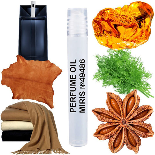 MIRIS No. 49486, Inspired by Alien Man, Long-Lasting Perfume Oil for Men Roll-On, Rollerball 0.34 Fl Oz / 10 ml