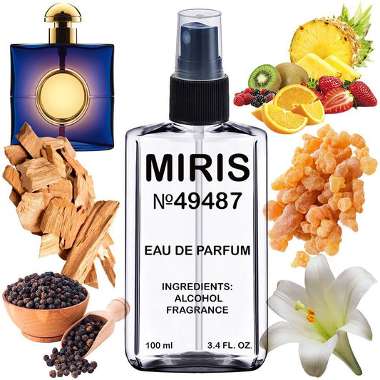 MIRIS No. 49487, Inspired by Belle d'Opiu, Long-Lasting Eau de Parfum for Women, Spray 3.4 Fl Oz / 100 ml