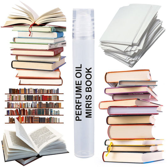 MIRIS Book, Long-Lasting Unisex Perfume Oil for Women & Men Roll-On, Rollerball 0.34 Fl Oz / 10 ml