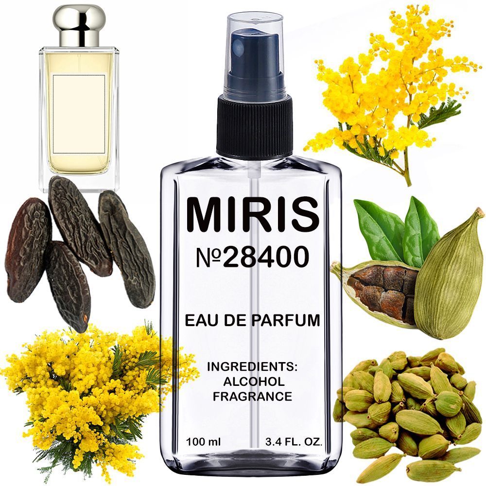 MIRIS No.28400 | Impression of Mimosa & Cardamom | Unisex For Women and Men Eau de Parfum | 3.4 Fl Oz / 100 ml