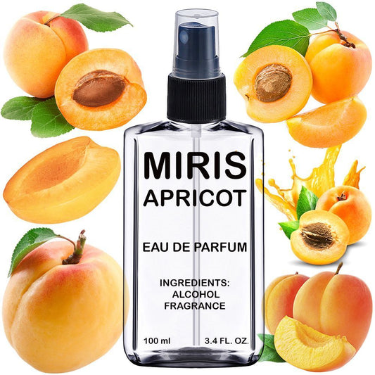 MIRIS Royal Apricot, Long-Lasting Unisex Eau de Parfum for Women & Men, Spray 3.4 Fl Oz / 100 ml