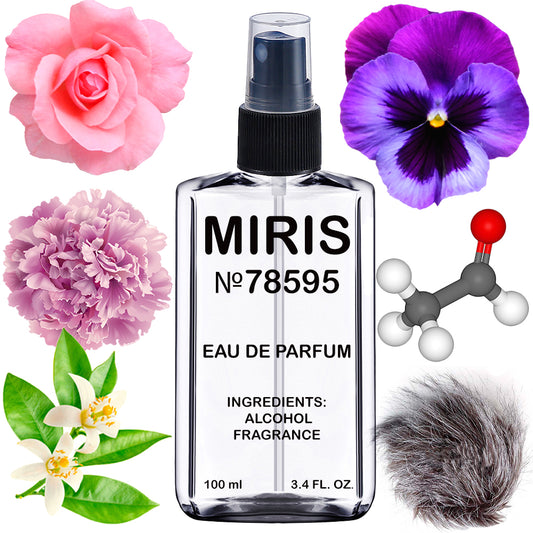MIRIS No. 78595, Inspired by Blanche, Long-Lasting Women Eau de Parfum, Spray 3.4 Fl Oz / 100 ml