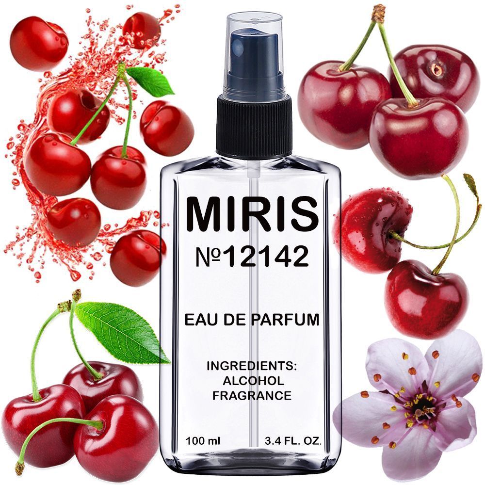 MIRIS No.12142 Cherry Unisex For Women and Men Eau de Parfum | 3.4 Fl Oz / 100 ml