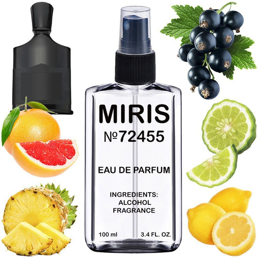 MIRIS No. 72455, Inspired by Absolu Aventus 2023, Long-Lasting Eau de Parfum for Men, Spray 3.4 Fl Oz / 100 ml